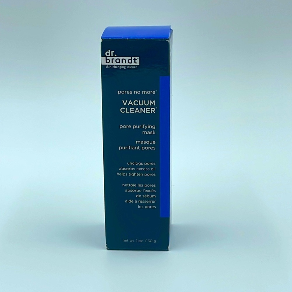Dr. Brandt Pores No More Vacuum Cleaner Pore Purifying Mask (NWT)